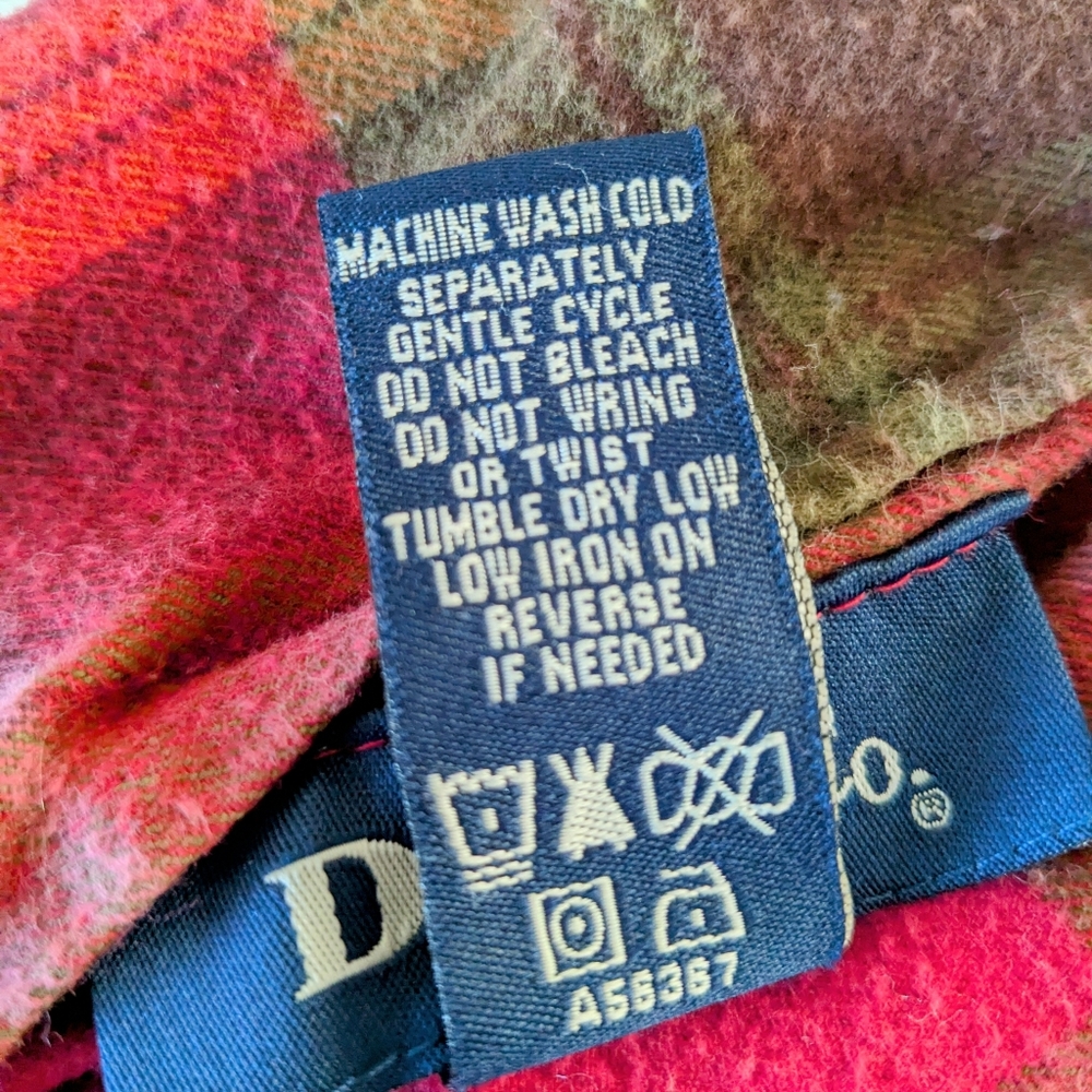 Reversible Plaid And Solid Vest From Denim & Co Xl - image 6